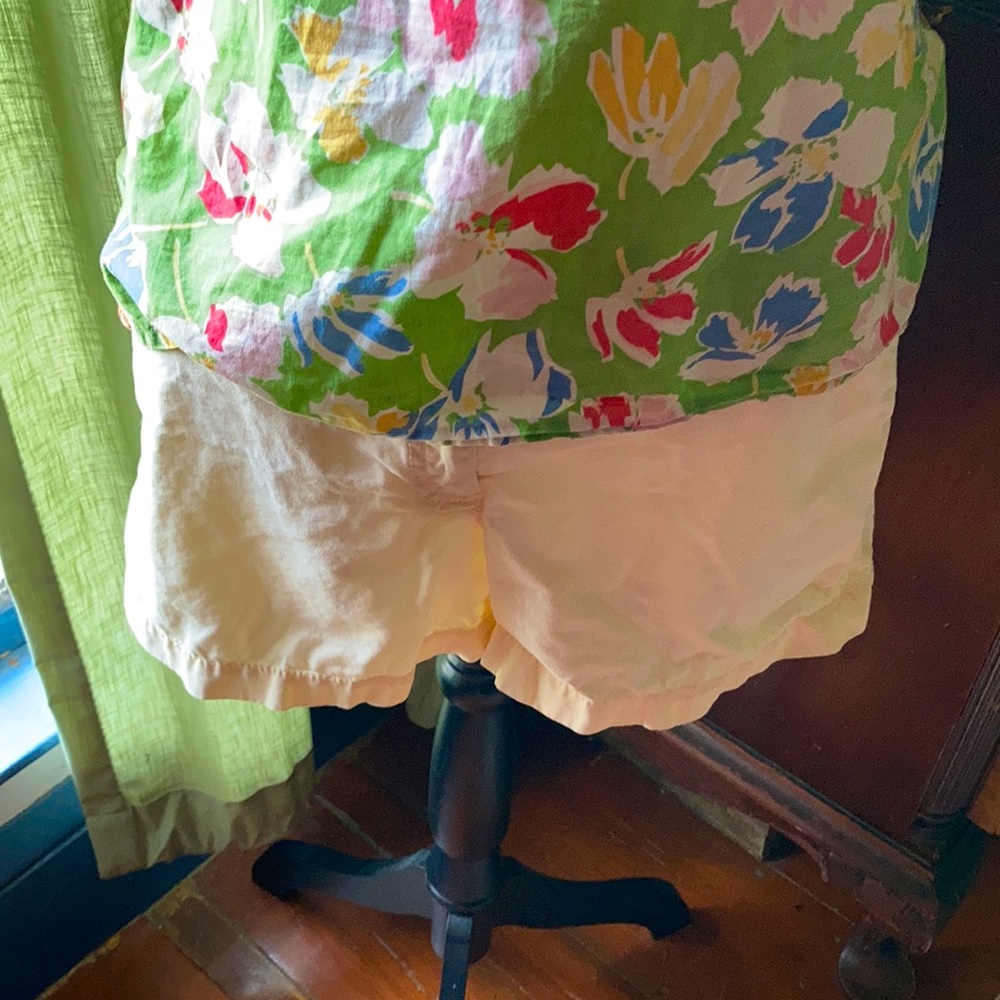 Boden Yellow Shorts